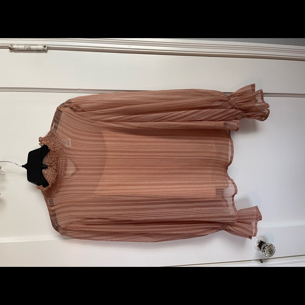 High neck blouse